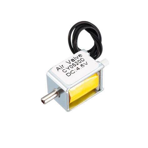 Miniature Solenoid Valve 2 Way Normally Closed DC 4.5V 0.5A Air ...