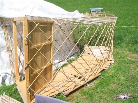 SimplyDifferently Org Yurt Ger Diary Yurt Building Micro House