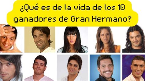 A Qu Se Dedican Hoy Los Ganadores De Gran Hermano Youtube