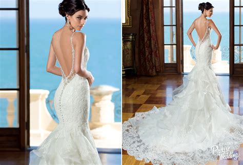 This Kitty Chen 2015 Fitted Wedding Gown Is So Chic With A Touch Of