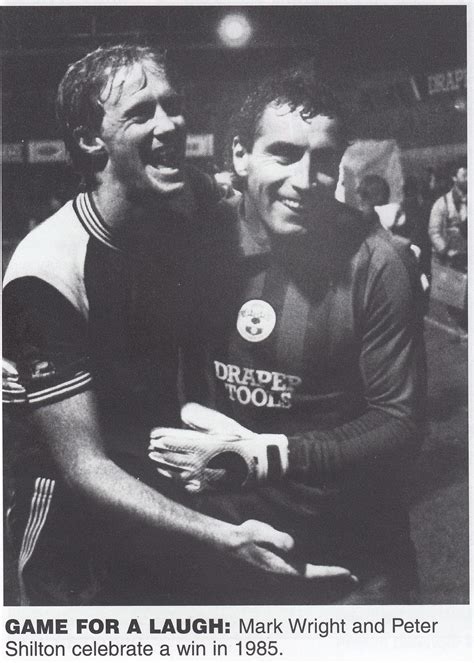 SaintsArchive On Twitter Mark Wright And Peter Shilton 1985