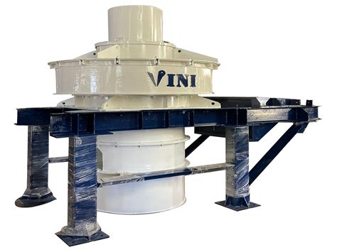 Impact Crusher Mild Steel VINI Vertical Shaft Impactors Vsi Capacity