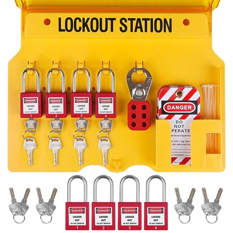 Bulangdi Lockout Tagout Kitselectrical Security 27pack Lock Kit