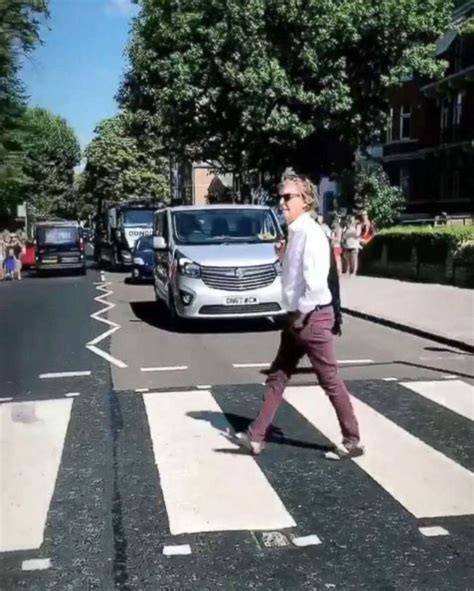 Watch Paul McCartney recreate the 'Abbey Road' album cover - Good ...