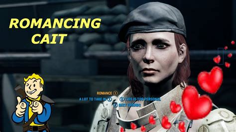 Fallout 4 Cait Romance Youtube