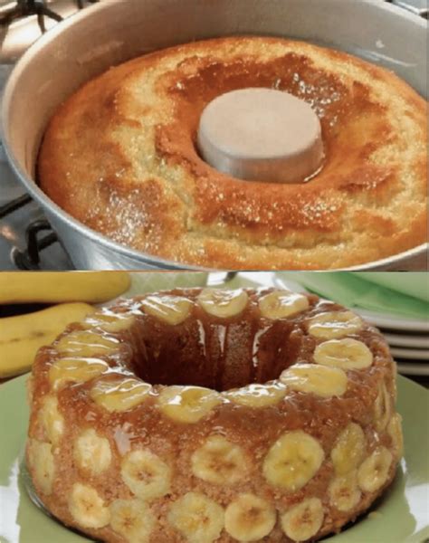 Bolo De Banana Branquinho Sem Farinha Sem A Car E Sem Leite E O