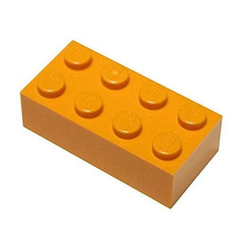 Lego Parts And Pieces Orange Bright Orange 2x4 Brick X50