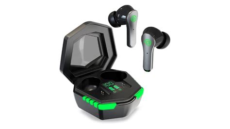 pTron Bassbuds Epic with 40ms Gaming Mode, TruTalk ENC, Bluetooth 5.3 ...