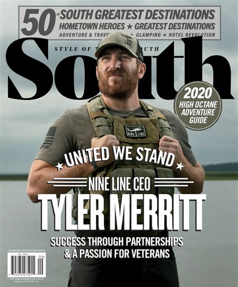 A Line In The Sand Meet Nine Line Creator Tyler Merritt South Magazine