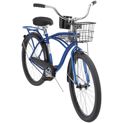 Buy Huffy 26” Nel Lusso Mens Cruiser Bike Gloss Royal Blue Online At