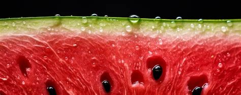 Premium Ai Image Slices Of Ripe Watermelon Generative Ai