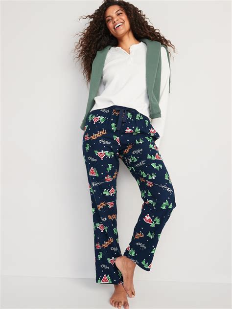 Printed Flannel Pajama Pants For Women Old Navy