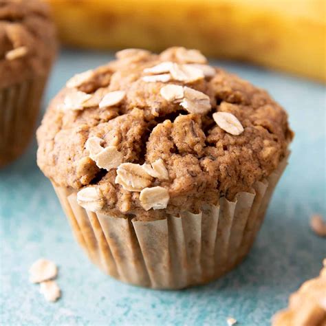 Gluten Free Banana Oat Muffins Vegan Beaming Baker