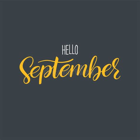 September Calligraphy Stock Illustrations – 8,116 September Calligraphy ...