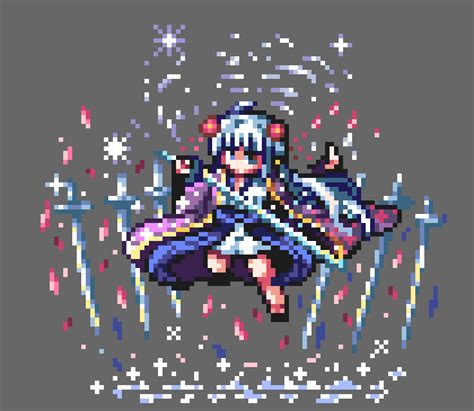 Fairy Pixel Art Grid