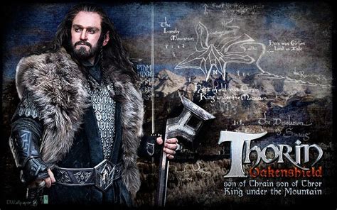 Thorin Oakenshield Son Of Thrain Son Of Thror King Under The