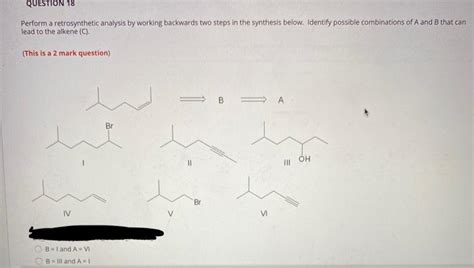 Solved QUESTION 17 For The Anti Markovnikov Hydrobromination Chegg