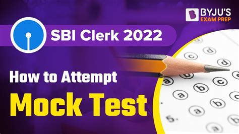 SBI Clerk 2022 How To Attempt Mock Test For SBI Clerk SBI Clerk