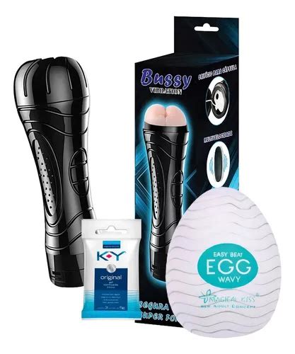 Kit Masturbador Masculino Vagina Lanterna Egg Masturbador