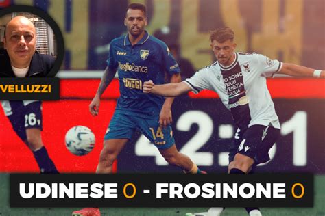 Udinese Frosinone Pareggio Tra Bianconeri E Ciociari Gazzetta It