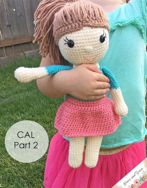 Grace And Yarn Crochet Doll Pattern Crochet Dolls Free Patterns