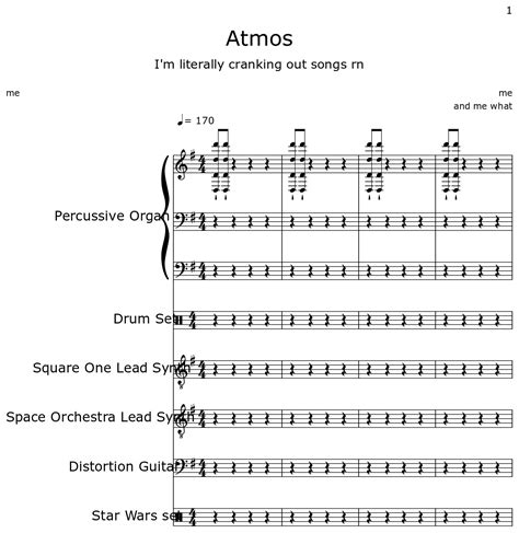 atmos sheet   percussive organ drum set square  lead
