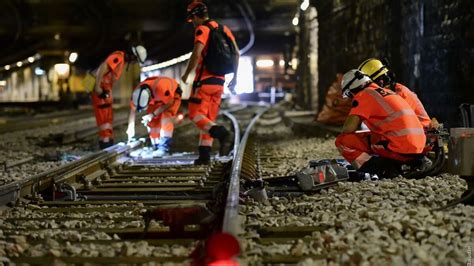 Paris le tronçon central du RER C ferme six semaines pour travaux