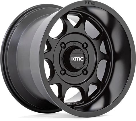 Kit 4 Quadboss QBT808 Tires 30x10 15 On KMC KS137 Toro S Matte Black