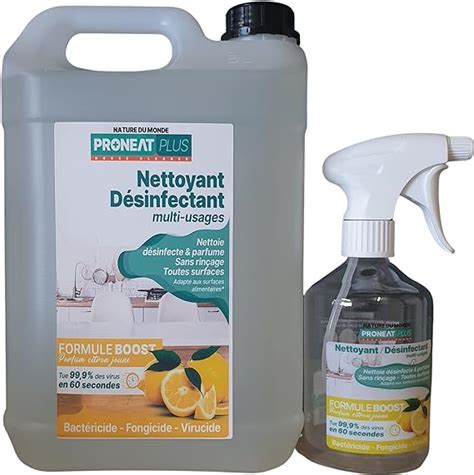 NETTOYANT DESINFECTANT MULTI USAGES BACTERICIDE VIRUCIDE