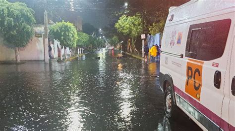 Lluvias Dejan Encharcamientos Y Rboles Ca Dos En Cdmx Mvs Noticias