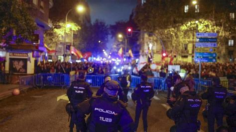 La Protesta En Ferraz Re Ne A Personas El D A De La Reelecci N De