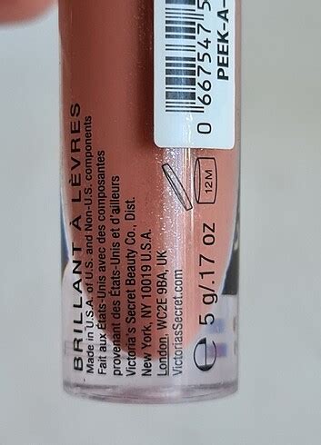 Victorias Secret Get Glossed Lip Shine Peek A Boo Nude With Sh