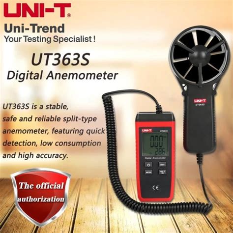 Uni T Ut S Digital Anemometer Cme Distribution Sdn Bhd