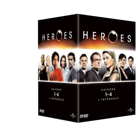 Dvd Coffret Heroes Saison 1 à 4 Cdiscount Dvd