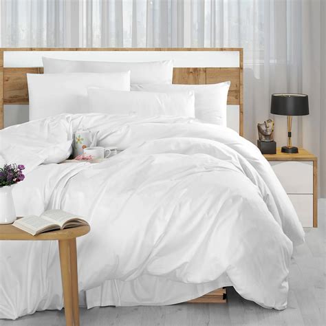 All White Luxury Duvet Cover with Flap | Hotel Duvet Cover Supplier