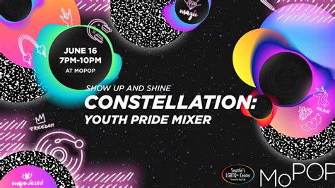 Constellation Youth Pride Mixer Gay City Seattle S LGBTQ Center