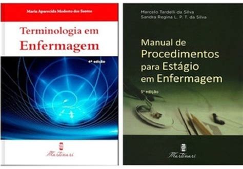 Kit Terminologia Manual Procedimentos Est Gio Enfermagem Doutor Do