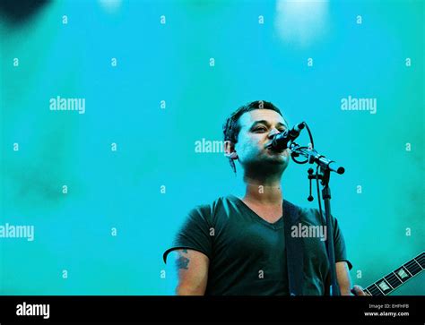 The Manic Street Preachers live Stock Photo - Alamy