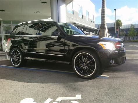 Omg I So Love Thisblack Mercedes Glk With Rims Glk With 20