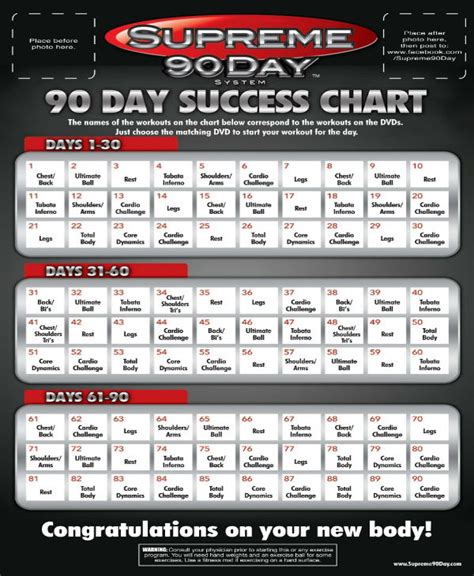 9+ 90-Day Workout Plan Templates - PDF, Word