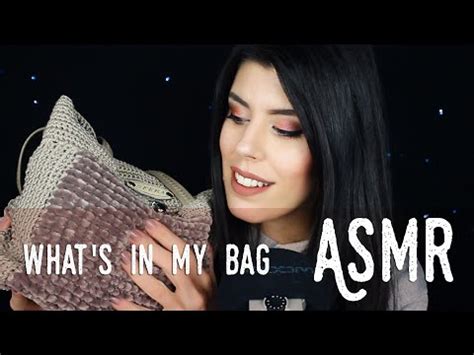 Asmr Ita What S In My Bag Whispering