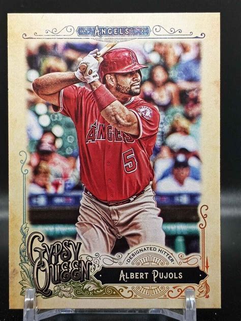 Albert Pujols 2017 Topps Gypsy Queen Los Angeles Angels EBay