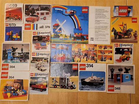 Lego Vintage Anleitungen Prospekte Kaufen Auf Ricardo