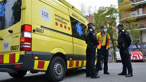 Un accidente en la calle Balmes obliga a cortar la circulación