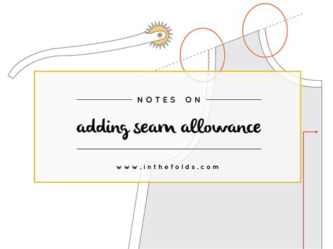 Notes On Adding Seam Allowance In The Folds