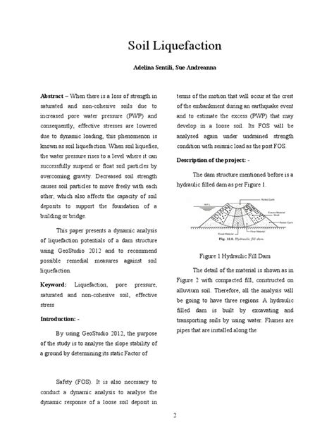 Soil Liquefaction | PDF | Earthquakes | Physical Sciences