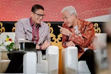 Hasil Survei Duet Ganjar Sandiaga Ungguli Pasangan Prabowo Gibran Dan