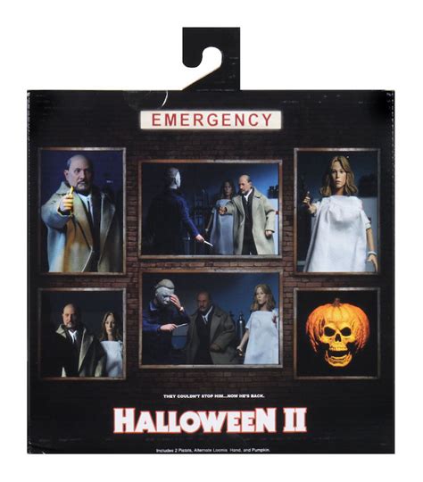 NECA Toys Halloween 2 - Doctor Loomis & Laurie Strode 2-Pack In-Packaging