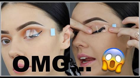 Perfect Winged Liner Tape Tested Madeline Blauser Youtube