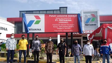 Bea Cukai Batam Dan Pertamina Resmikan Pusat Logistik Berikat Terminal